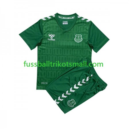 Fußballtrikots Everton FC Torwart Kinder 2023-2024 Kurzarm Heimtrikotsatz kaufen